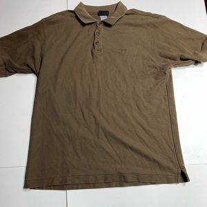 Patagonia Brown Organic Cotton Polo Rugby Solid